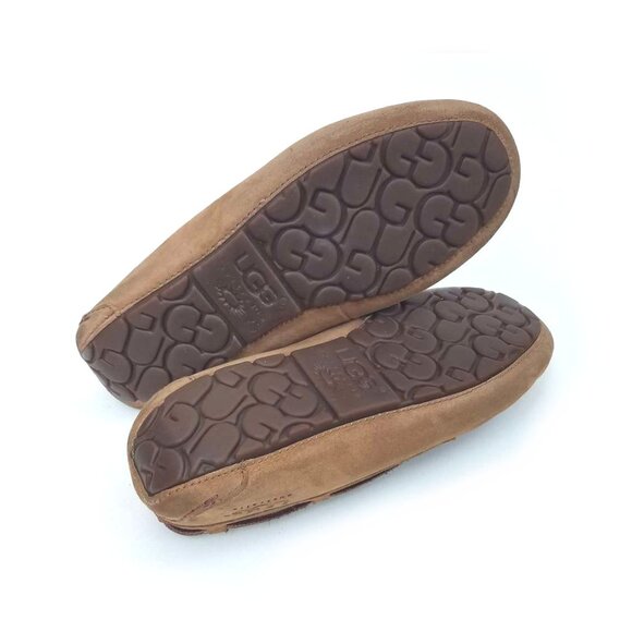 Ugg Dakota Water-Resistant Suede Slippers Chestnut Size 9 - Picture 5 of 5